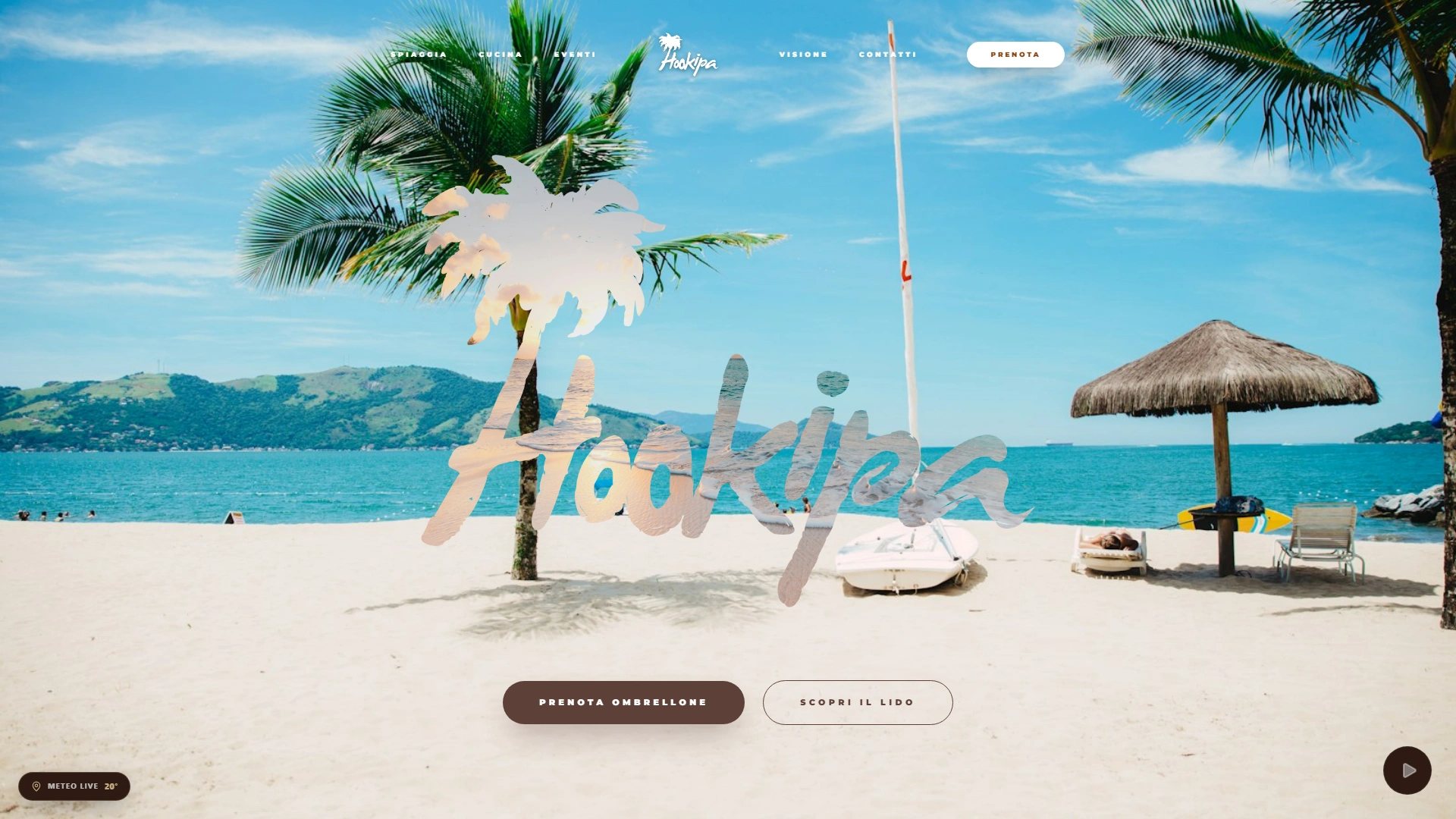 Anteprima del sito Hookipa